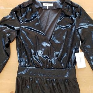 New Frame Velvet Mini Dress